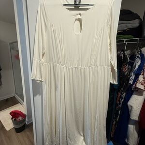 Outlander by Torrid Elegant Cream Dress